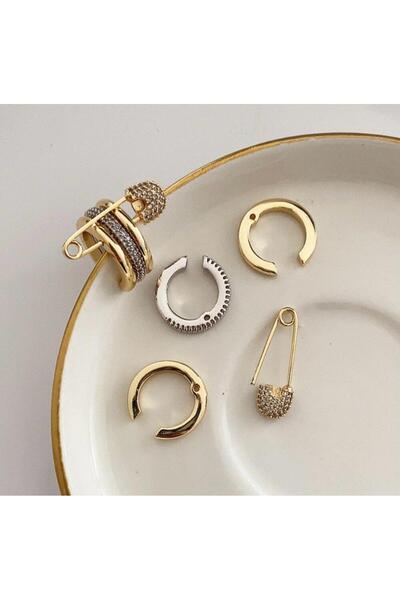 quelindaco ALTIN KAPLAMA ÇENGEL KIKIRDAK