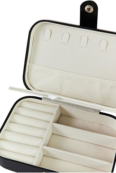 Genel Markalar Düzenleyici Orta Boy Takı Kutusu-Organizer-Seyahat Çantası-Aksesuar