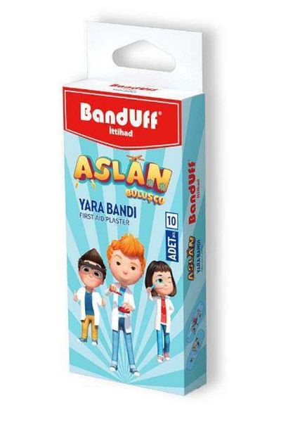 banduff Band-Aid Pack of 10 - Lion Inventor
