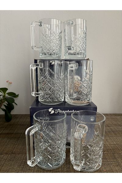 Paşabahçe Di̇ba Avm - Pasabahce Timeless Set of 6 315cc Latte Cups