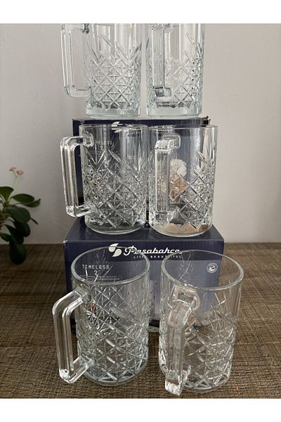 Paşabahçe Di̇ba Avm - Pasabahce Timeless Set of 6 315cc Latte Cups