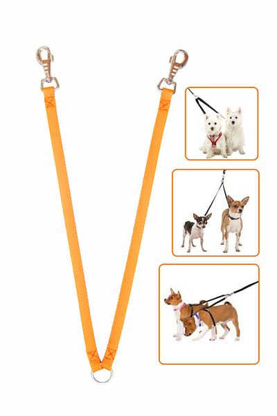 Patibu Double Dog Walking Leash Double Walking Leash