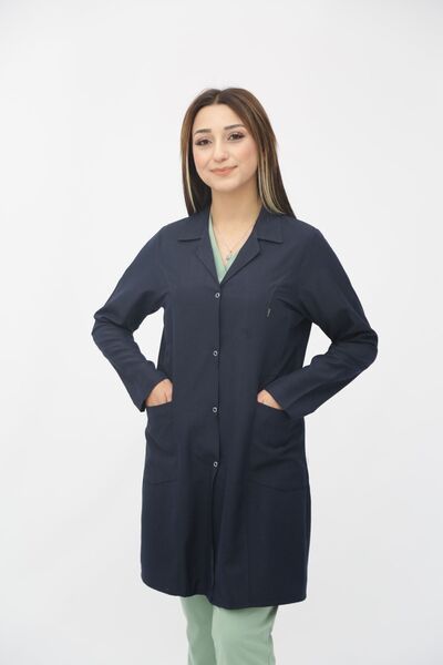 Ehil Gömlek Yaka Alpaka Kumaş Iş Önlüğü Iş Kıyafeti Alpaka Önlük