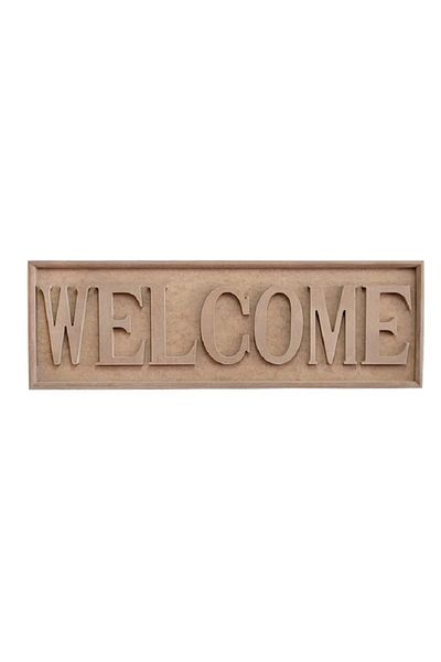 Altınyapı Hobi Market WELCOME PANEL BOARD MDF