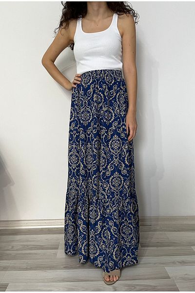 520CK Viscose Women's Skirt - Frilly Long Hijab Design