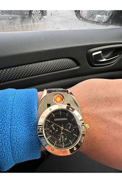 Genel Markalar USB Şarjlı Çakmaklı Kol Saati