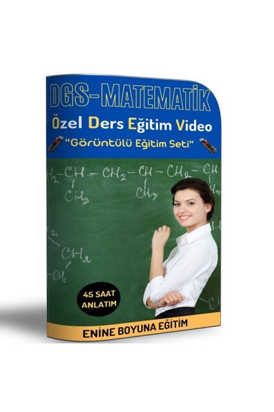 Enine Boyuna Eğitim Dgs Matematik Özel Ders Eğitim Video Seti