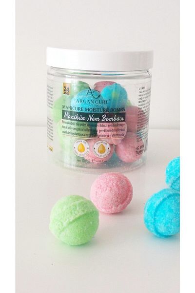 Argan Cure Manicure Ball Moisture Bomb