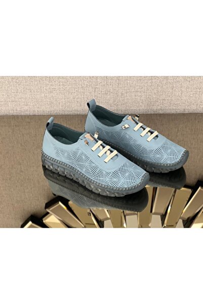 STOKS SHOES STORE Kadın Hakiki Deri Anatomic Tam Ortopedik Jel Taban Lazerli Günlük Rahat Kadın Anne Ayakkabı