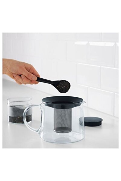 IKEA 1,5 Lt Demlik Çaydanlık Isıya Dayanıklı Cam