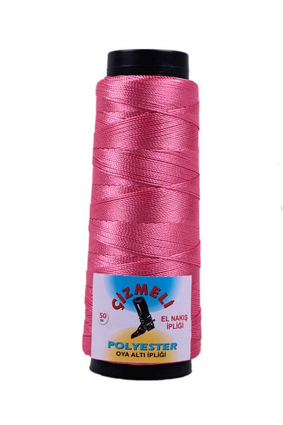 çizmeli Boots with Needlework and Lace Rope 3327