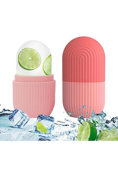 DubaiGallery Ice Face Roller Massager,Ice Cube Roller for Face, Eyes and Neck Naturally and Skin Care Eye Bags