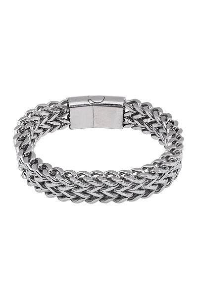Heideman Astra Silber Farbe Herrenarmband - Sportlich Basic Design