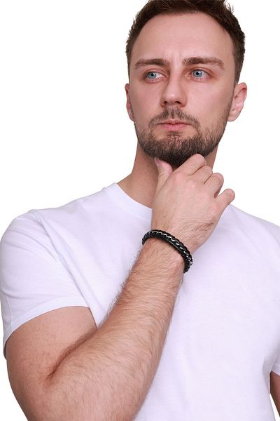Heideman Herrenarmband Lederarmband Laurin casual