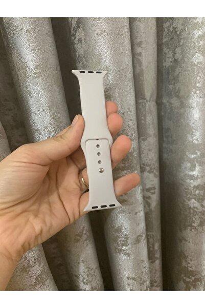 Bushco Store Apple Watch Uyumlu Starlight Silikon Kordon 38-40-41mm