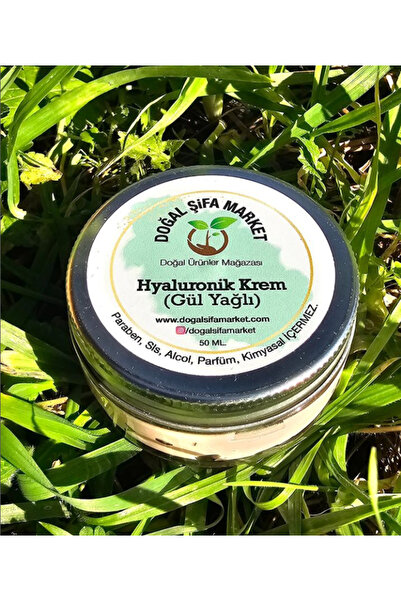 DOĞAL ŞİFA MARKET Hyaluronic Intensive Moisturizing Cream with Rose Oil