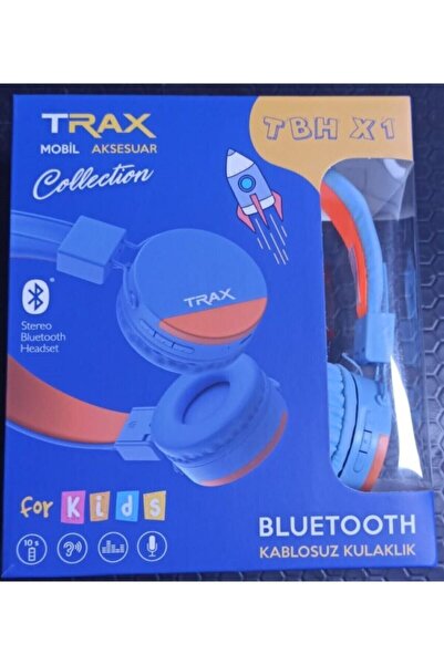 TRAX X Tbh X1 Bluetooth Kulak Üstü Çocuk Kulaklığı