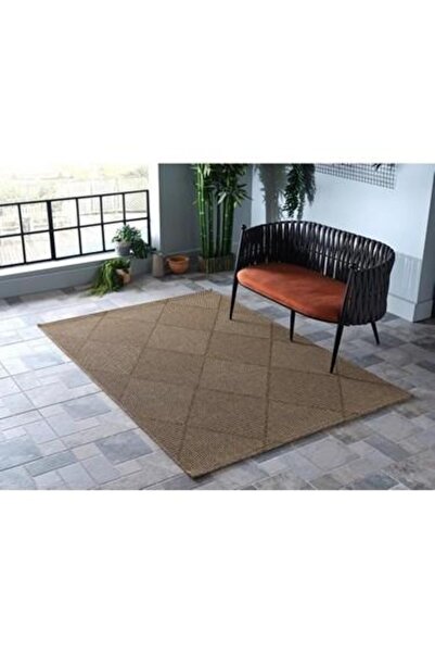 GÜMÜŞSUYU Gümüşsuyu Deco Natural 160x230 Kahverengi