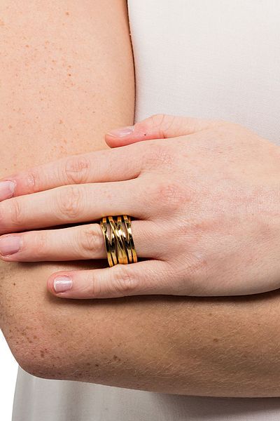 Heideman Fingerring Serpi poliert festlich
