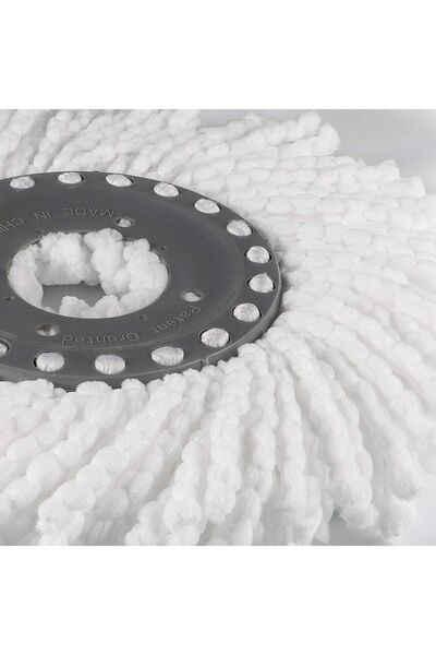 Egonex 4 Adet Mop Yedeği Paspas Yedeği Mikrofiber Mop Vilada Ucu