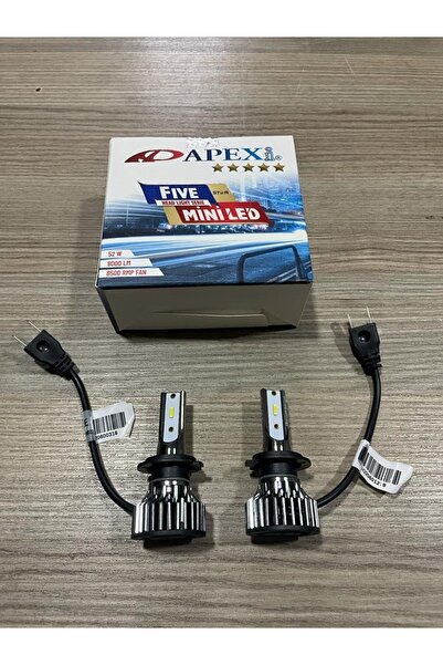 APEXİ 5 Star H7 Mini Led Xenon H7 Slım Led Şimşek Etkili