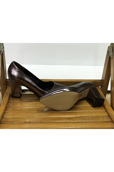 KAFKASLAR 9 Cm. Kalın Topuklu Bayan Stiletto Ayakkabı
