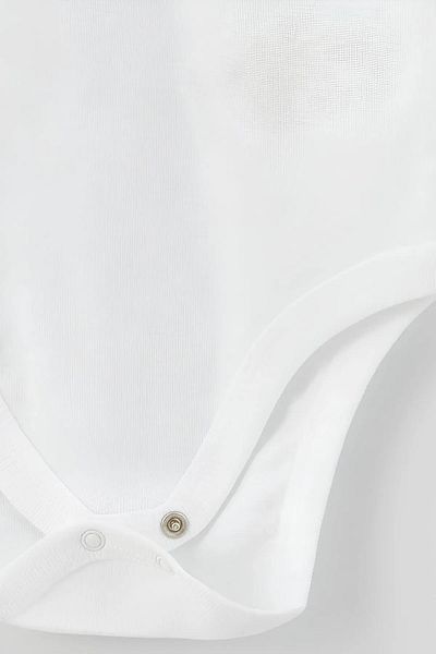 Hamuen 4-Piece Organic Cotton Baby Bady Set - Mixed Pattern, Short Sleeve, Snap Fastener