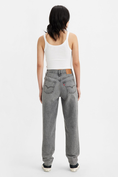Levi's Kadın 80's Mom Jeans Gri Yüksek Bel Pantolon - A9385-0004