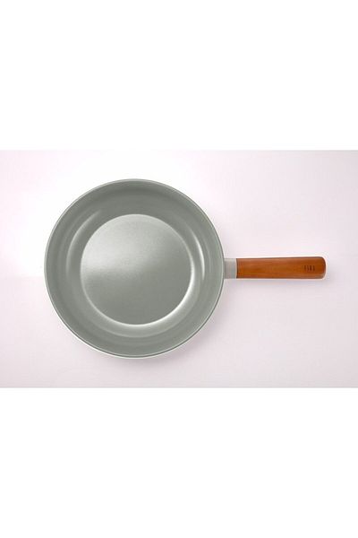 NEOFLAM Fika Aluminum Gray Cast Wok Pan 26 Cm