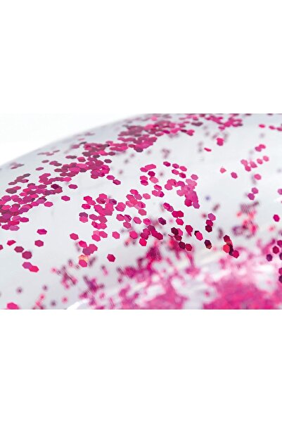 Intex Jumbo Simit Simli - Şişme Simli Simit - Simli Deniz Simidi - Simli Parlak Simit -Simli Simit 119 Cm.