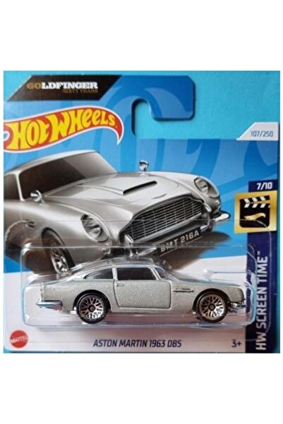 HOT WHEELS Aston Martin 1963 DB5 7/10 107/250 Model Araba