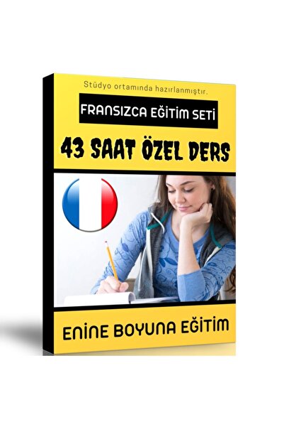 Enine Boyuna Eğitim Fransızca Görüntülü Eğitim Seti