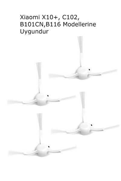 küche&haus مجموعة فرش جانبية مكونة من 4 قطع من Xiaomi - X10، S10، X20، Mijia ...