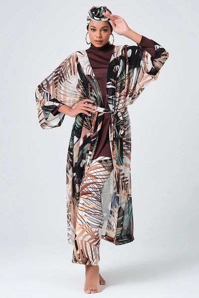 ALFASA Tulle Saw Pareo - Shawl Patterned