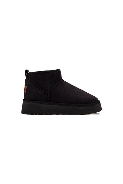 Pierre Cardin 52709 Μοντέλο - Γυναικείες Μπότες Μαύρες Γούνες, Κοντό Μήκος UG