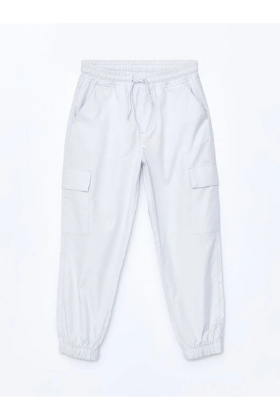 LC Waikiki Pantaloni de jogger cargo pentru băieți LCW Kids cu talie elastică