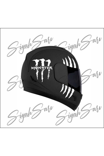 S&S HEDİYELİK EŞYA Pençe 2'li Set Motor Kask Arma Depo Kapağı Araba Araç Otom...