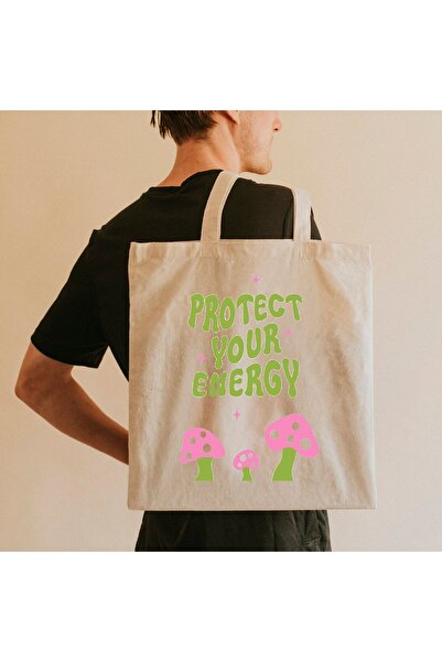 bezçantadünyası Energy Tote Bag - Elegant and Useful Design