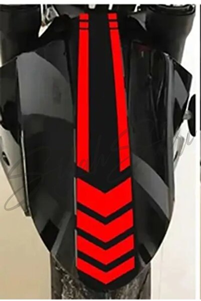 S&S HEDİYELİK EŞYA Motor Ön Teker Şerit 35x6,5 Cm Kask Depo Kapağı Araba Araç...