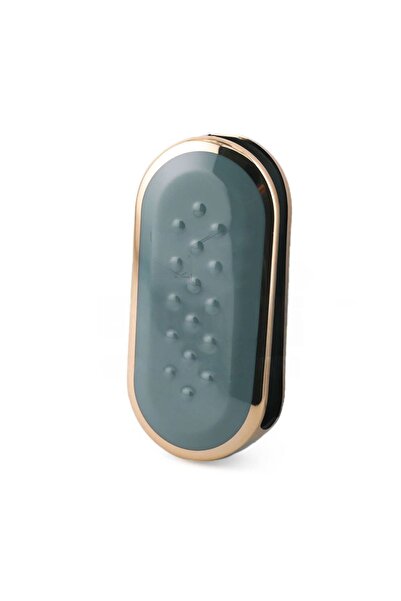 GMA KEYS Fiat Doblo Ducato Carcasa comutator cu 3 butoane Nano Gri Aur Aur Culoare 1-a calitate