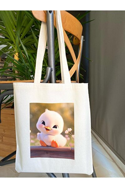 bezçantadünyası CİVCIV PRINTED CLOTH BAG