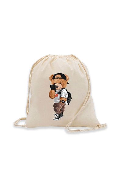 bezçantadünyası Teddy Bear Cloth Bag That Takes Photos