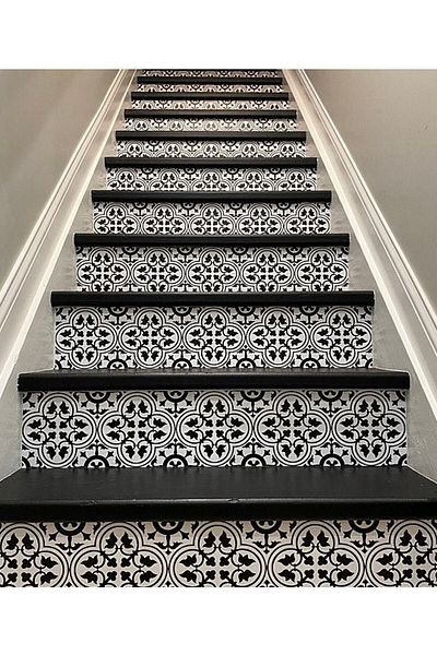 Sim Tasarım - Sim172 - Geometric Stair Step Sticker Colorful