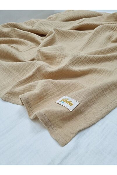 Yada Baby بطانية أطفال ملفوفة من نسيج القطن العضوي (أقمشةنا معتمدة)