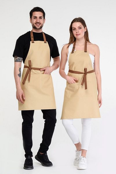Monki Haus طارد المياه والبقع والدليل على مقهى باريستا الشيف كوك النادل بائع الزهور مطعم مقهى المئزر المطبخ المئزر 1 قطعة