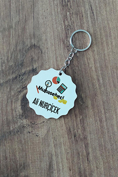 Hedizu Kişiye Özel Muhasebeci Anahtarlık