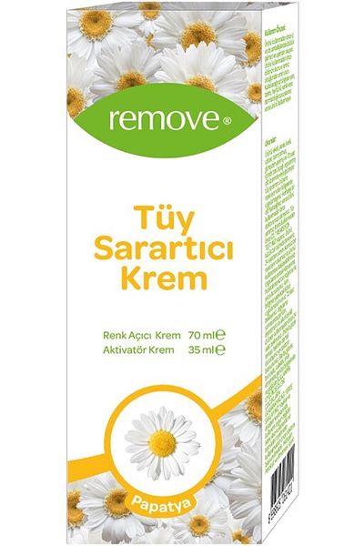 remove Cream Colored Feather Lightener - 70ml + 35ml