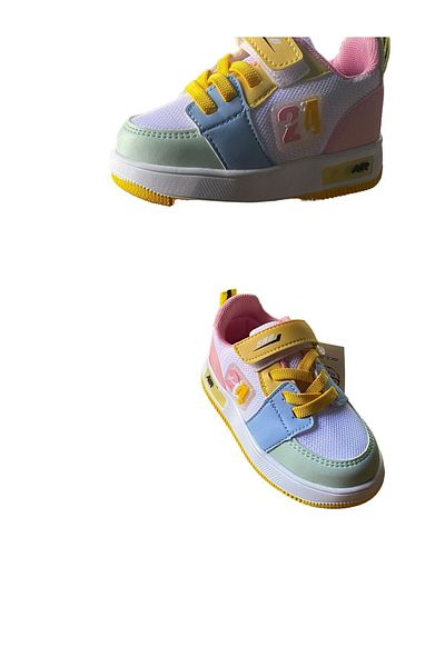 Sanbe Lighted Orthopedic Sports Shoes for Girls S4