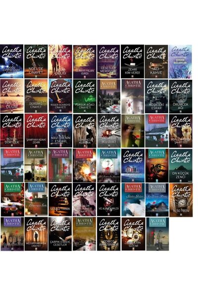 Altın Kitaplar Agatha Christie Dev Seti- 47 Kitaplık