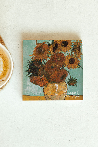 HEDİYEDİYE سلسلة فنسنت فان جوخ - كوستر حجري واحد